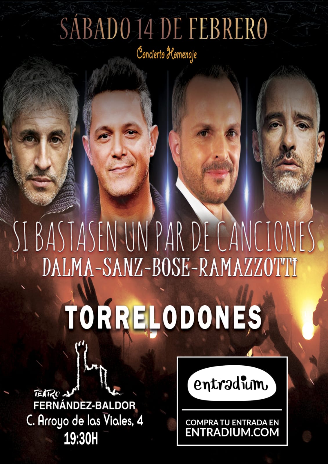 SI BASTASEN UN PAR DE CANCIONES, Concierto Homenaje 